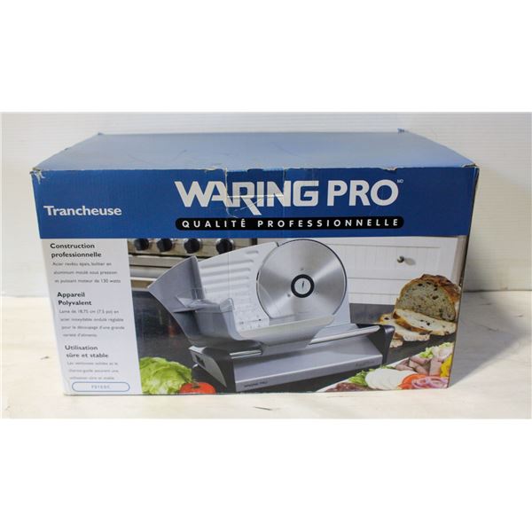 WARING PRO FOOD SLICER