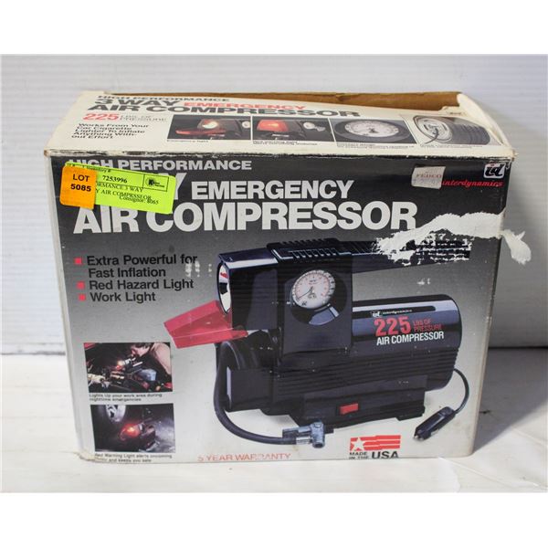 HIGH PERFORMANCE 3 WAY EMERGENCY AIR COMPRSSEOR