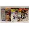 Image 1 : LOT OF 4 VINTAGE HOCKEY MAGAZINES INCL NEW CARDS