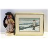 Image 1 : FLAT OF INDIGENOOUS DOLL AND PICTURE