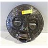 Image 1 : ANTIQUE WOOD CARVED AFRICAN WALL MASK