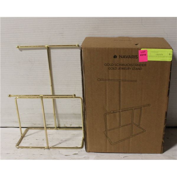 TWO BOXES OF JEWELRY STANDS