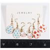 Image 1 : NEW 3 PC EASTER THEME DROP EARRING SET