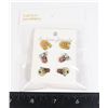 Image 1 : NEW 3PC DOLLY PARTON CARTOON STUD EARRINGS