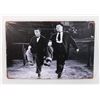 Image 1 : NEW LAUREL AND HARDY METAL SIGN. FAR AWAY LOOKS