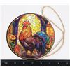 Image 1 : NEW 6" DIAMETER ROOSTER THEME HANGING