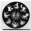 Image 1 : NEW POKÉMON THEME VINYL ENGRAVED WALL CLOCK