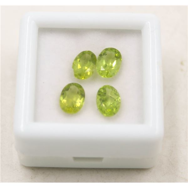 #229- NATURAL GREEN PERIDOT GEMSTONES  3.25CT