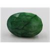 Image 1 : #74-NATURAL GREEN EMERALD GEMSTONE 120.30CT