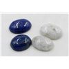 Image 1 : #221- NATURAL MOONSTONE & LAPIZ  GEMSTONE 120.00CT