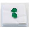 Image 1 : #39-NATURAL GREEN AGATE GEMSTONES 4.68CT