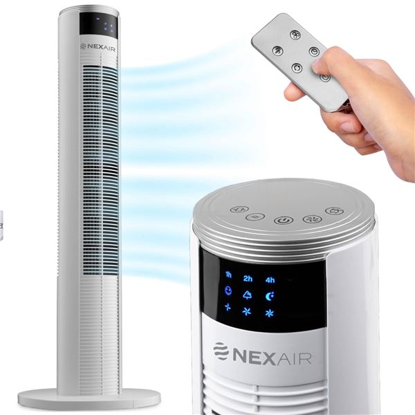 NEW NEXAIR ADVANCED TOWER FAN 3 SPEED 36"