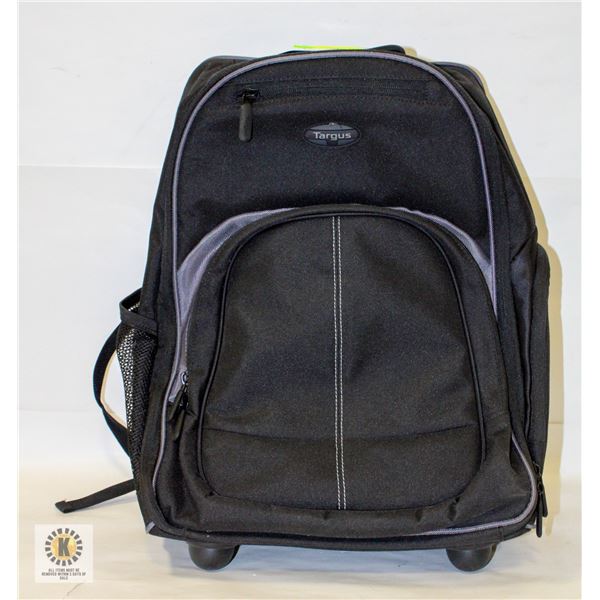 NEW TARGUS BACKPACK WITH ROLLING BASE