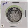 Image 1 : 1966 CANADIAN SILVER HALF DOLLAR