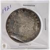Image 1 : 1921 US SILVER MORGAN DOLLAR