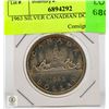 Image 1 : 1963 SILVER CANADIAN DOLLAR