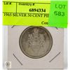 Image 1 : 1965 SILVER 50 CENT PIECE