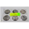 Image 1 : SELECTION OF 6 DIFFERENT COPY US DOLLARS