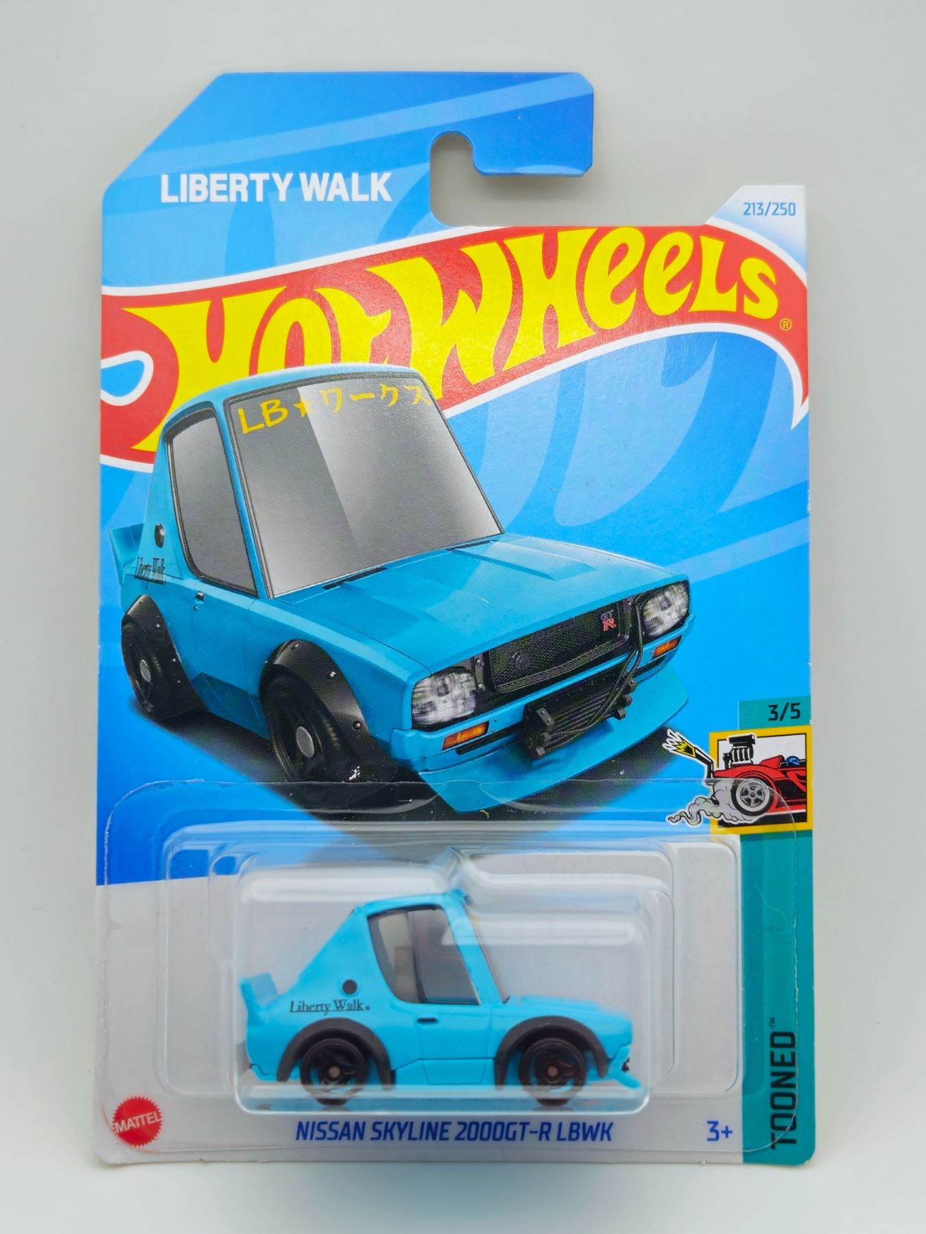 HOT WHEELS NISSAN SKYLINE 200GT-R LBWK TOONED 1:64