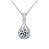 Image 5 : 2 CT GRA CERTIFIED ROUND BRILLIANT 925S NECKLACE