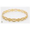 Image 1 : LADIES 18K PLATED BANGLE