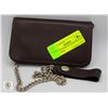 Image 1 : MENS GENUINE LEATHER WALLET ON A CHAIN