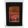 Image 1 : "I'D RATHER BE" ZIPPO