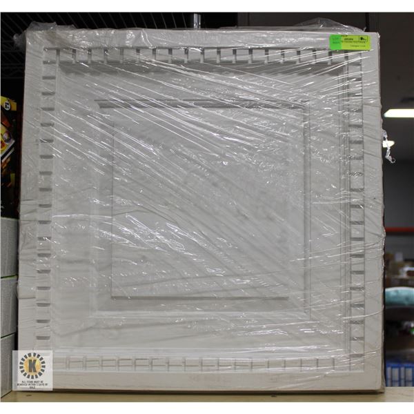 NEW DENTIL CEILING TILE 2 PACK - WHITE
