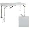 Image 1 : NEW SOGES 48 INCHES PORTABLE FOLDABLE TABLE