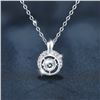 Image 2 : 1 CT GRA CERTIFIED ROUND BRILLIANT 925S NECKLACE