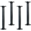 NEW GEILSPACE INDUSTRIAL PIPE TABLE LEGS 30" BLACK
