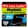 Image 1 : NEW NINJAMAS NIGHTTIME UNDERWEAR SIZE LARGE