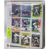 Image 1 : BINDER FILLED WITH VINTAGE BASEBALL CARDS