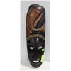 Image 1 : LARGE WOOD HANDCARVED AFRICAN MASK