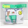 Image 1 : ANKLE SOCKS WHITE 6-12 SIZE 6-PACK FRUIT OF
