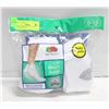 Image 1 : ANKLE SOCKS WHITE 6-12 SIZE 6-PACK FRUIT OF