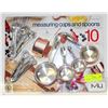 Image 1 : NEW MIU 10PC COPPER PLATED MEASURING CUPS &