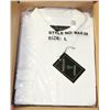 Image 1 : NEW MEN'S SHIRTS CASE OF 9 WHITE SIZE L