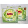 Image 1 : THREE BOXES OF LIPTON TEA BB MARCH 2025