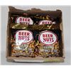 Image 1 : CASE 12 BAGS BEER NUTS ORIGINAL MIX BB 1/25