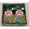 Image 1 : CASE 12 BAGS BEER NUTS WITH WASABI PEAS BB 1/25