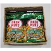Image 1 : CASE 12 BAGS BEER NUTS WITH WASABI PEAS BB 1/25