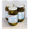 Image 1 : 3 JARS PRESIDENTS CHOICE SWEET PICKLES BB 11/24