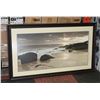 Image 1 : OCEAN FRAMED WALL HANGING 25" X 43"