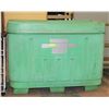 Image 1 : INSULATED POLY STORAGE BIN WITH FEET & LID