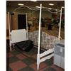 Image 1 : WHITE GIRLS SINGLE CANOPY BED FRAME