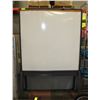 Image 1 : ROLLING WHITEBOARD 47" X 72" TALL *IN NEED OF TLC*