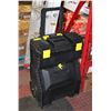 Image 1 : STANLEY WHEELED STACKED TOOLBOX, 2 BOX W TRAY