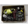 Image 1 : 3 HD RATCHET STRAPS WITH HOMES WORKWEAR GLOVES(M)