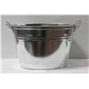 2 NEW GALVANIZED PAILS 17 INCHES X